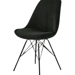 Chaise Eris vert foncé