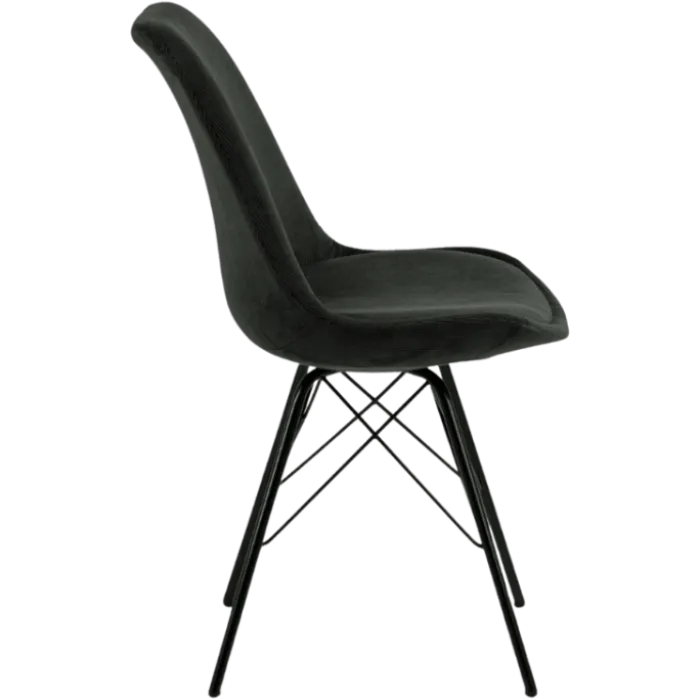 Chaise Eris vert foncé