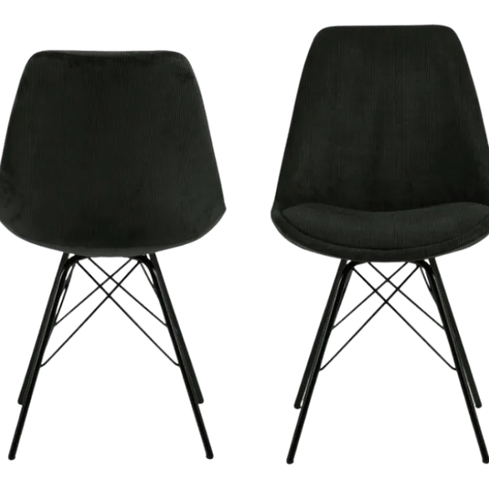 Chaise Eris vert foncé