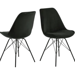 Chaise Eris vert olive