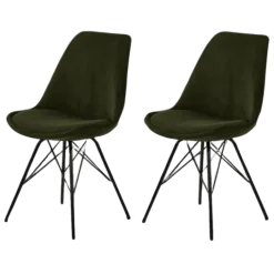 Chaise Eris vert olive