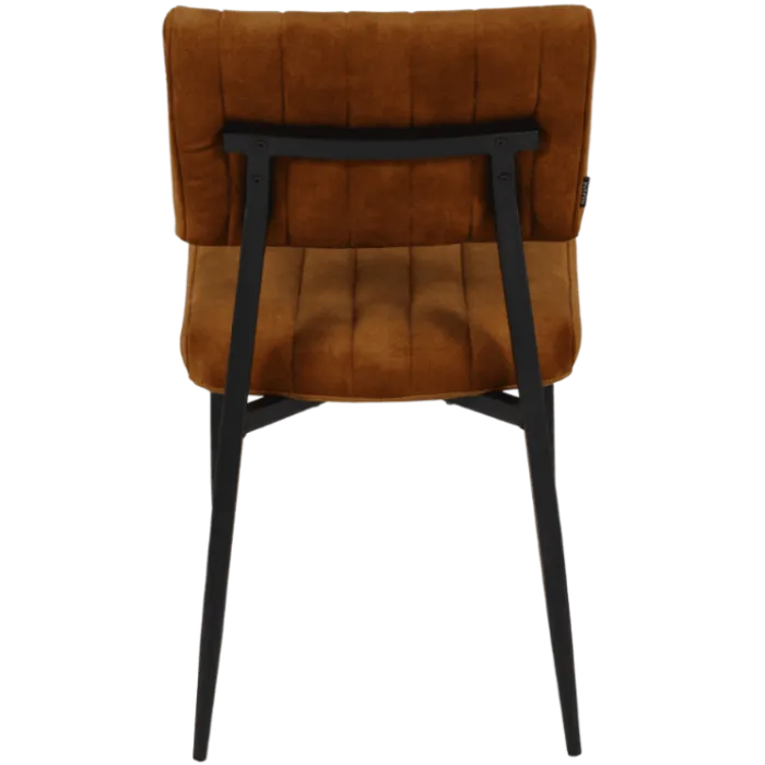 Chaise IVAN velour Gold