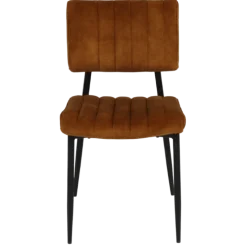 Chaise IVAN velour Gold