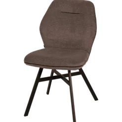 Chaise Jaimie Tissu anthracite