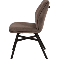 Chaise Jaimie Tissu anthracite