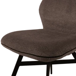 Chaise Jaimie Tissu anthracite