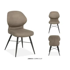 Chaise Jamaica taupe