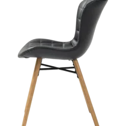 Chaise Kerma noir cha01pu