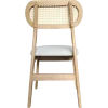 Chaise Louis chêne naturel