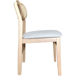 Chaise Louis chêne naturel