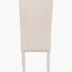 Chaise Lucca Blanc et pied blanc
