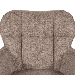 Chaise Macao pivotante gris clair