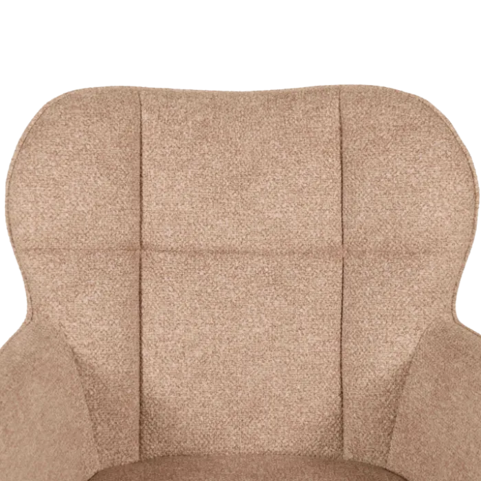 Chaise Macao pivotante taupe