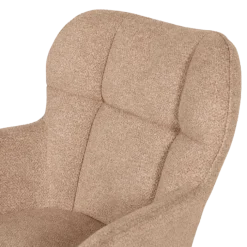 Chaise Macao pivotante taupe
