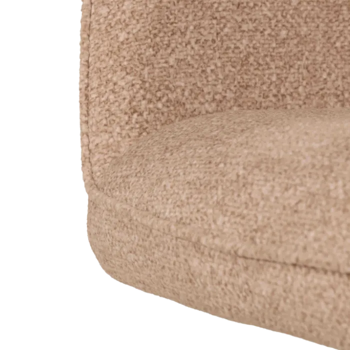 Chaise Macao pivotante taupe