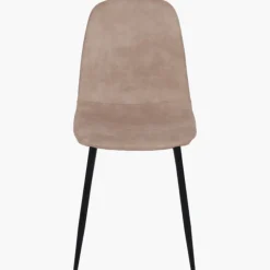 Chaise Mia tissu cowboy vintage taupe