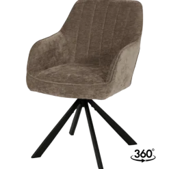 Chaise Nova marron