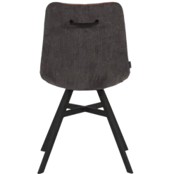 Chaise Nynke cognac / graphite
