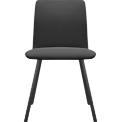 Chaise Pisa gris anthracite
