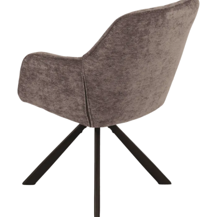 Chaise pivotante Nova gris clair