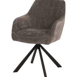 Chaise pivotante Nova gris clair
