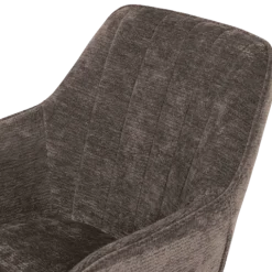 Chaise pivotante Nova gris clair