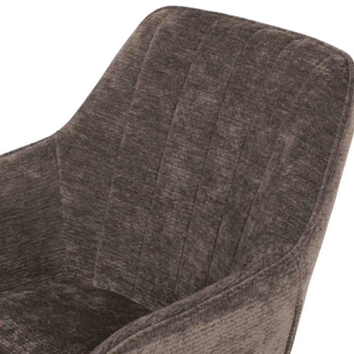Chaise pivotante Nova gris clair