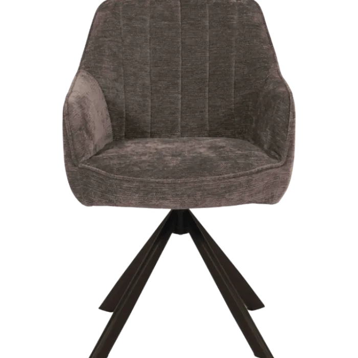 Chaise pivotante Nova gris clair