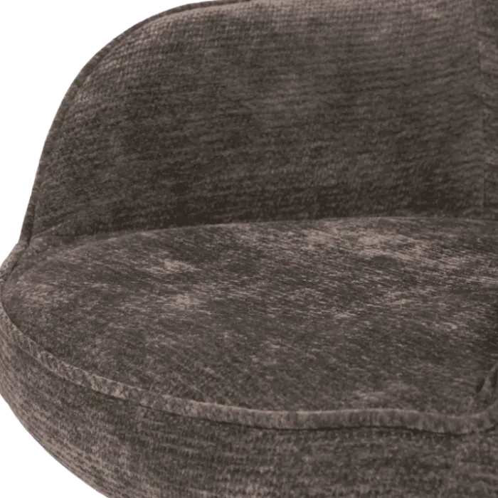 Chaise pivotante Nova gris clair