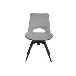 Chaise Rotatif ST2311 - Tissu Gris clair