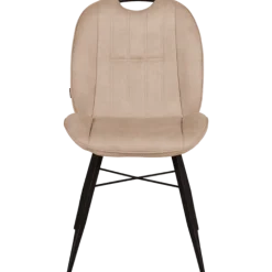 Chaise Shelton - Chaise en tissu beige
