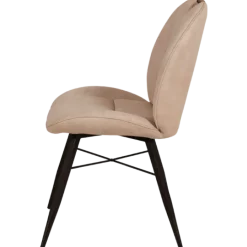 Chaise Shelton - Chaise en tissu beige