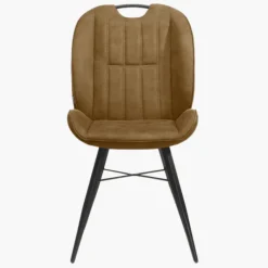 Chaise Shelton Luxor cognac