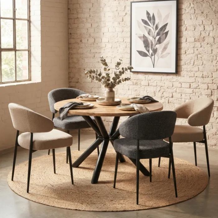 Chaise Simon beige