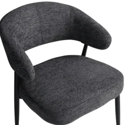Chaise Simon Gris anthracite