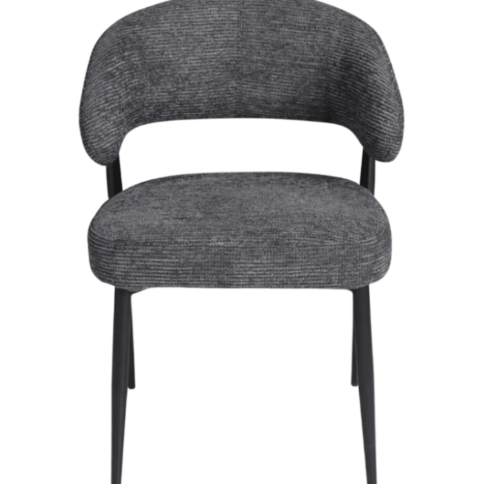 Chaise Simon Gris anthracite