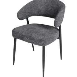 Chaise Simon Gris anthracite