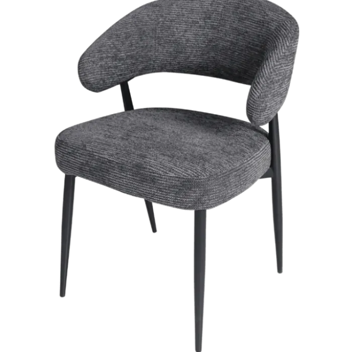 Chaise Simon Gris anthracite