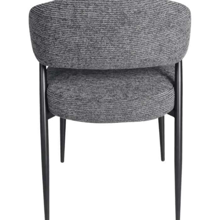 Chaise Simon Gris anthracite