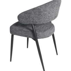 Chaise Simon Gris anthracite