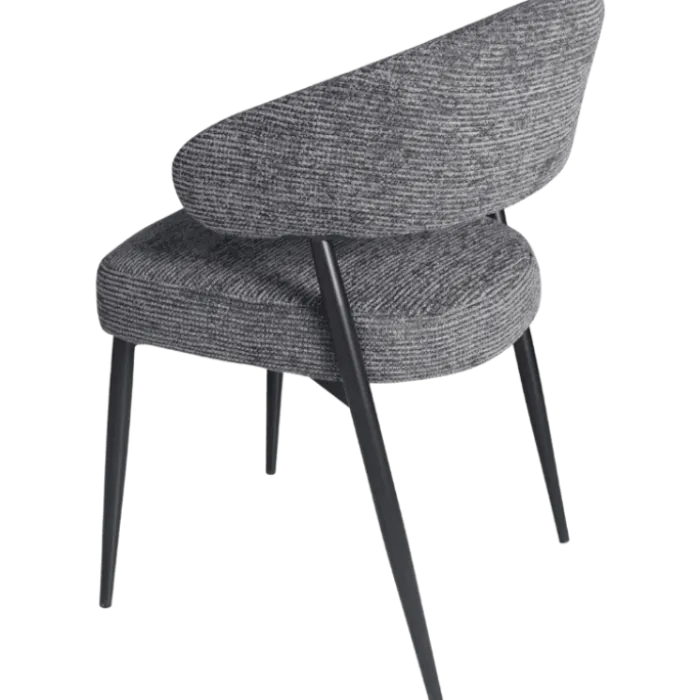 Chaise Simon Gris anthracite
