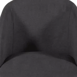 Chaise Zara tissu anthracite