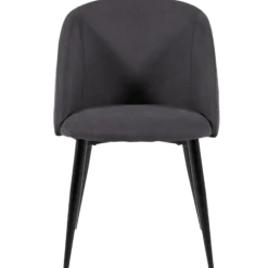 Chaise Zara tissu anthracite