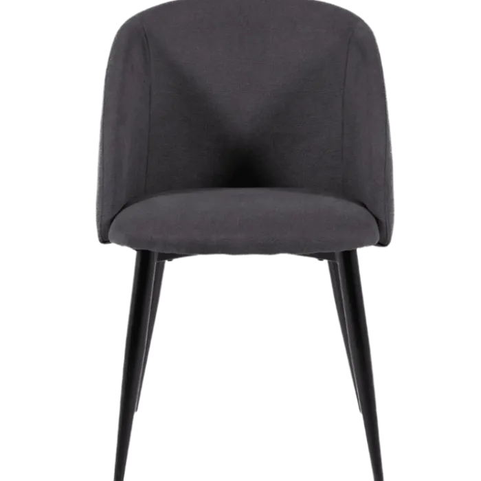 Chaise Zara tissu anthracite