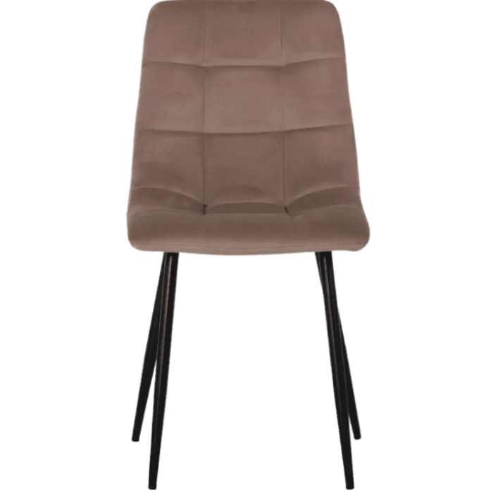 Chaise Zola marron clair