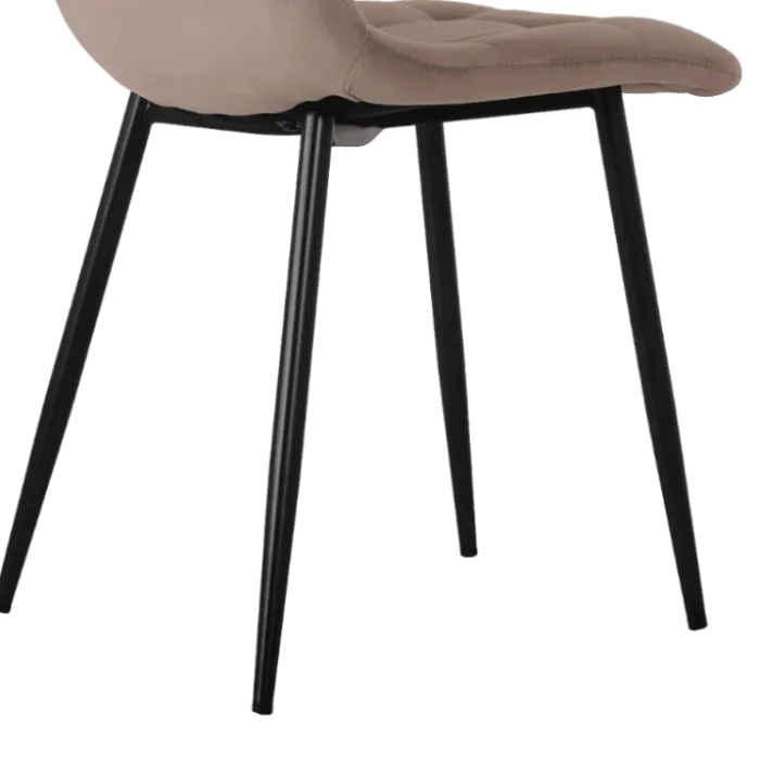 Chaise Zola marron clair