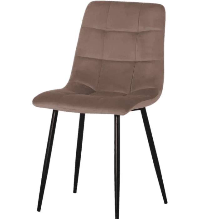 Chaise Zola marron clair