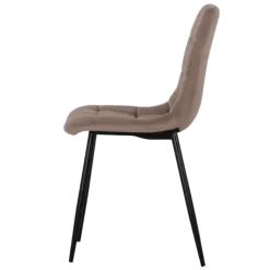 Chaise Zola marron clair