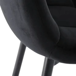 Chaise Zola noir