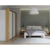 Chambre à coucher Waikato (armoire + passe partout + Lit 160x200 cm +2 chevets)